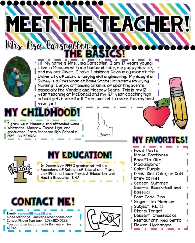 meet the teacher